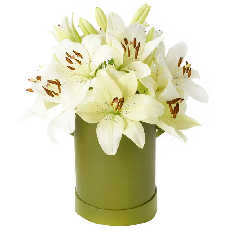 Цветы в коробке Полет любви